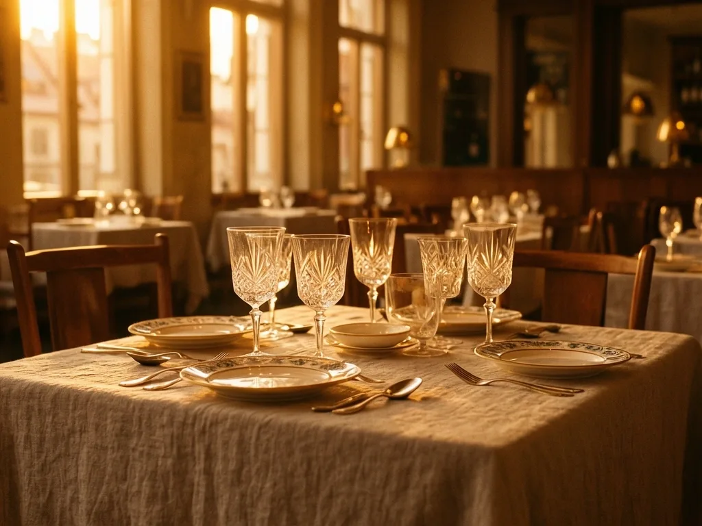 Gourmet Dining Atmosphere